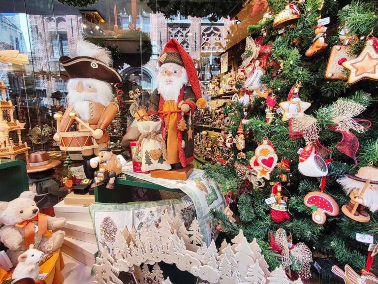 Boutique de Noël à Bruges